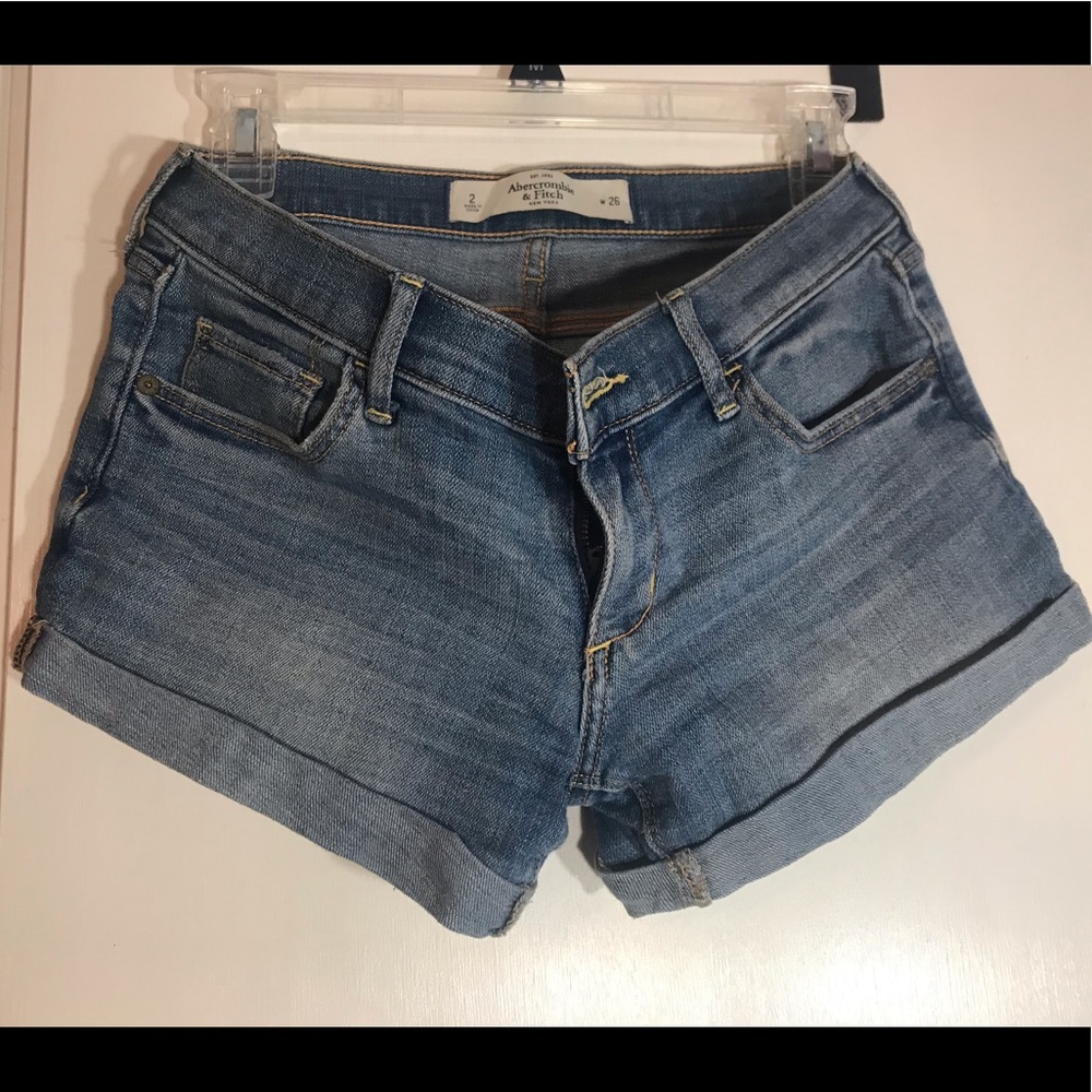 Abercrombie and Fitch low rise booty shorts